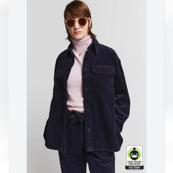 Corduroy oversized top - Picture 5 of 10